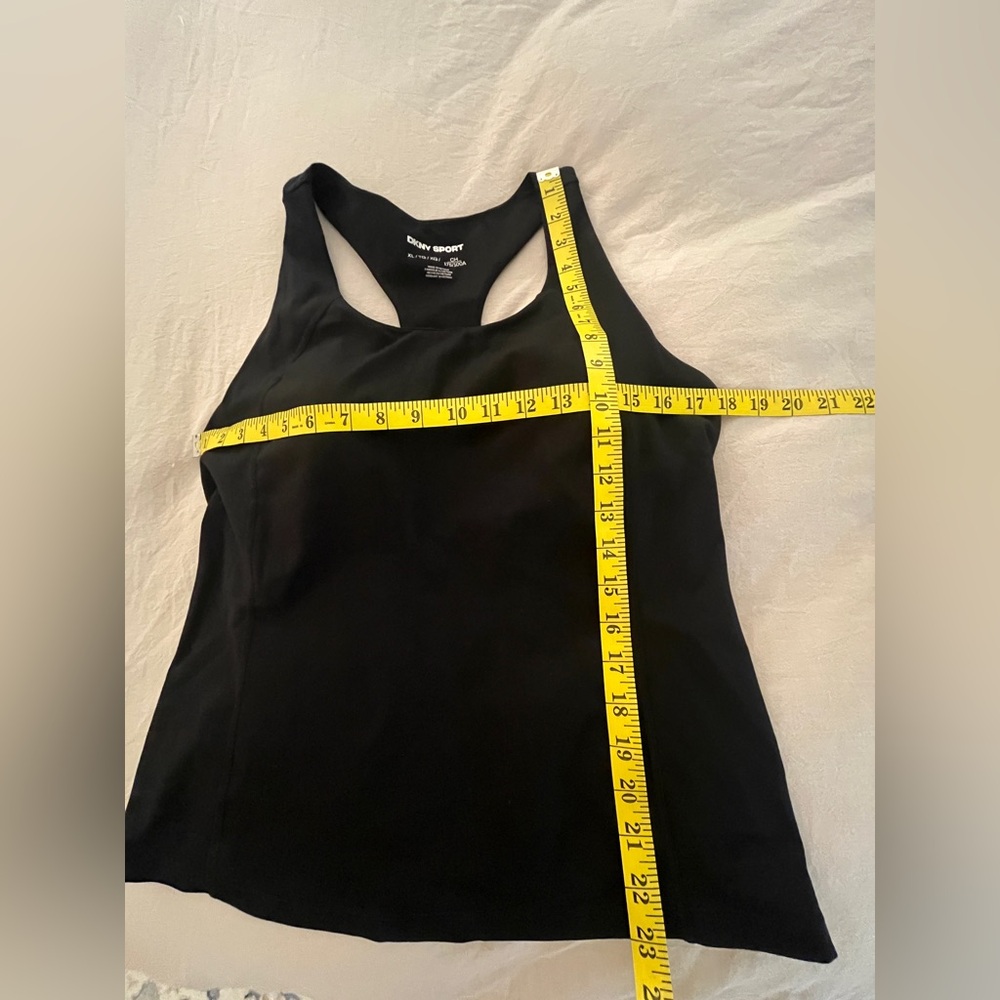 NWT DKNY sport Women's Balance Compression Racerback Tank Top sz XL - Picture 11 of 12